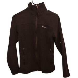 Columbia Women's Black Zip Up Fleece Jacket